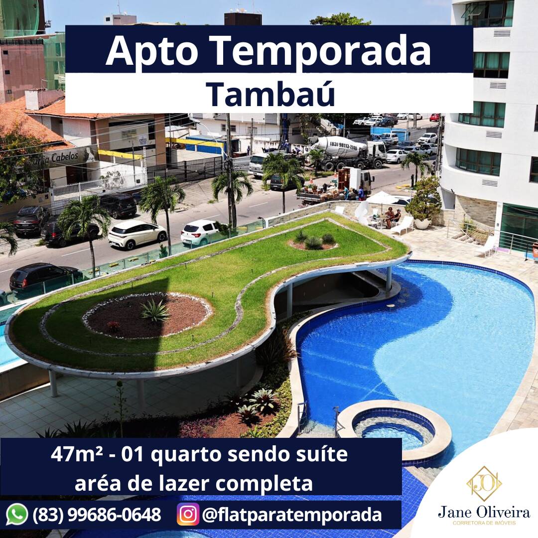 #JOTLXT505 - Apartamento para Temporada em João Pessoa - PB