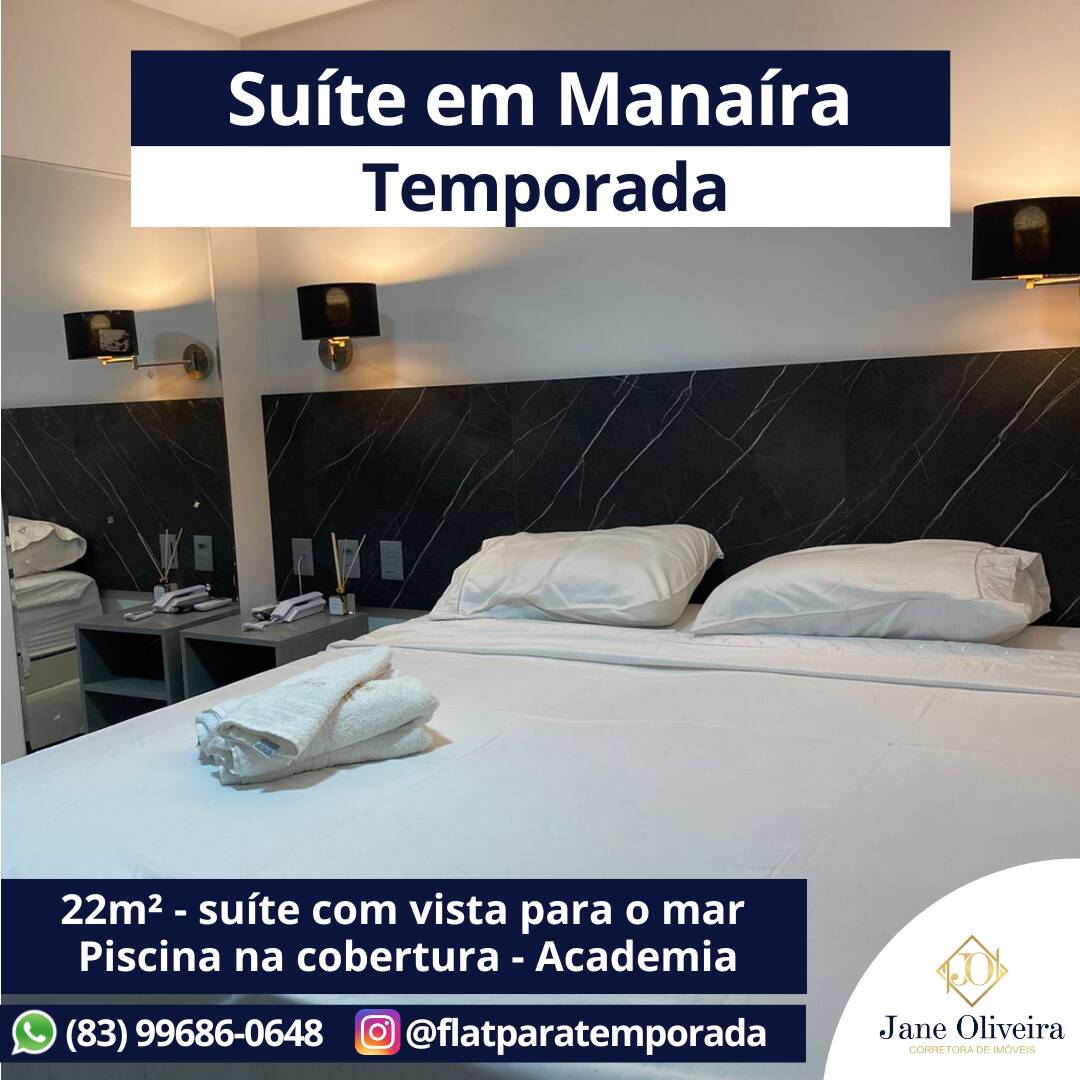 #JOTAR - Apartamento para Temporada em João Pessoa - PB