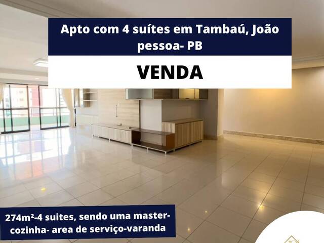 #JOVBO - Apartamento para Venda em João Pessoa - PB - 1